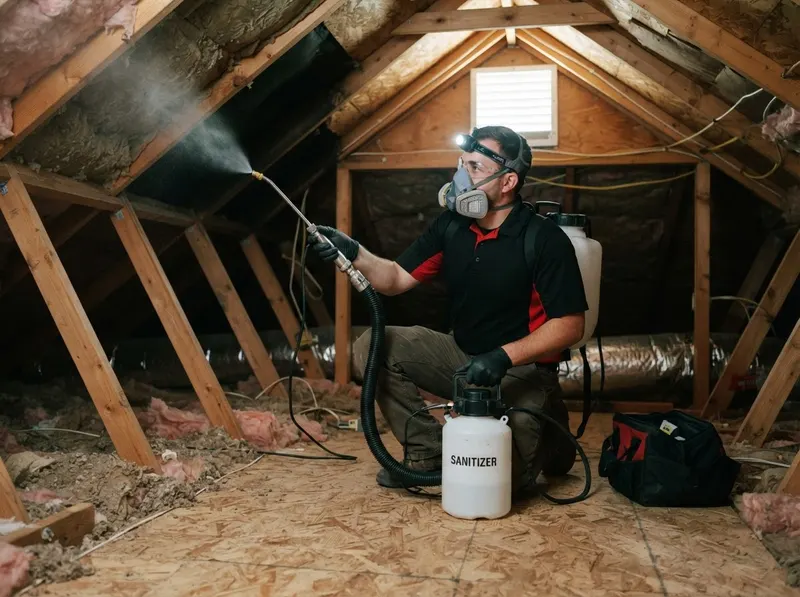 Attic Sanitation & Decontamination in Frisco, TX